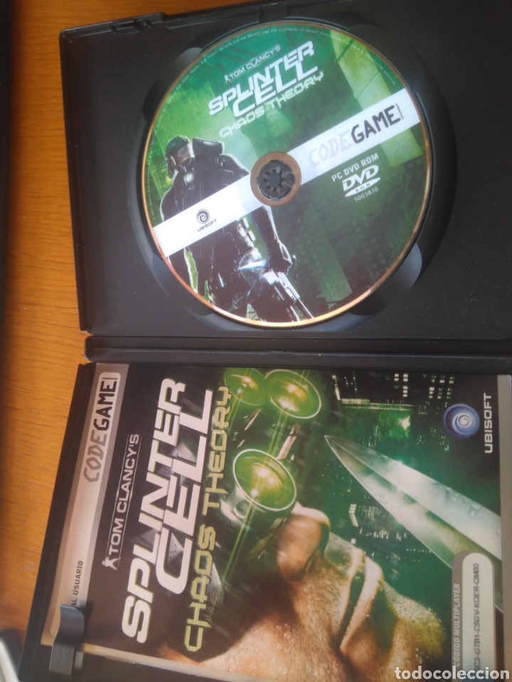 Videojuegos y consolas: CD CODE SPLINTER CELL. TOM CLANCYS. CASTELLANO.. TU ENEMIGO HA EVOLUCIONADO PERO NO LO SUFICIENTE - Foto 3