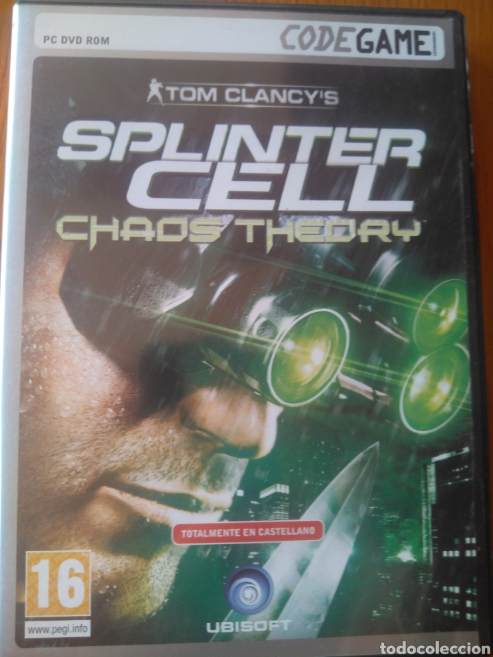 Videojuegos y consolas: CD CODE SPLINTER CELL. TOM CLANCYS. CASTELLANO.. TU ENEMIGO HA EVOLUCIONADO PERO NO LO SUFICIENTE - Foto 1