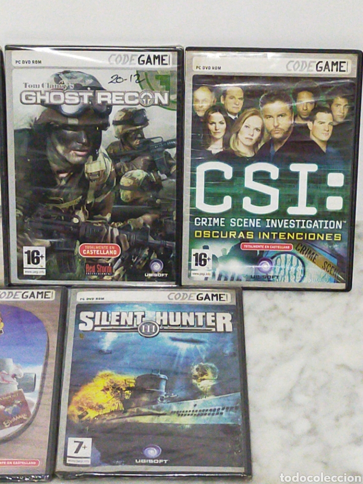 Videojuegos y consolas: LOTE JUEGOS PC PRECINTADOS - Foto 3