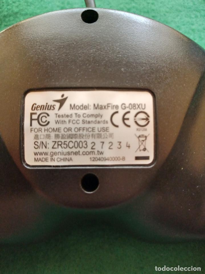 Videojuegos y consolas: Gamepad de 8 botones USB para PC Genius MaxFire G-08XU - Foto 5