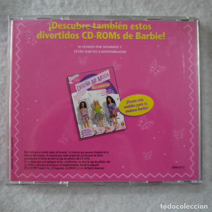 Videojuegos y consolas: BARBIE DISE&Ntilde;A MI MODA - CD-ROM 1997 - Foto 2
