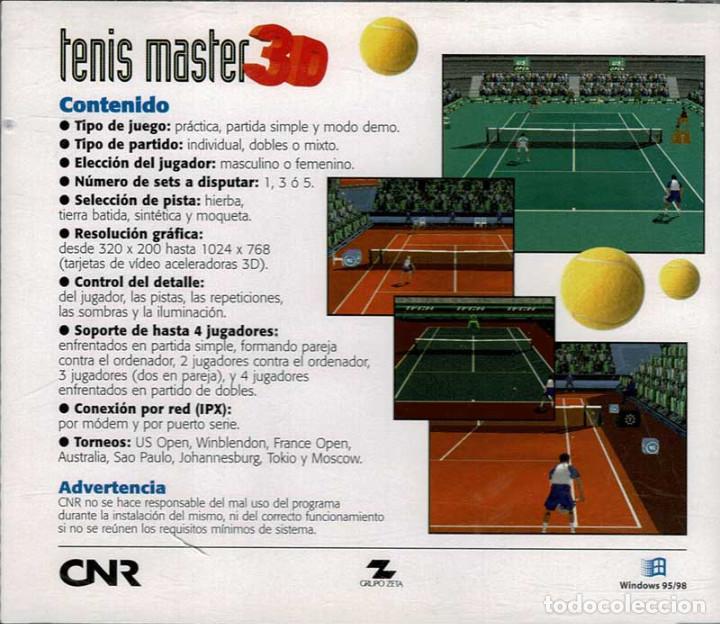 Videojuegos y consolas: Tenis Master 3D. PC - Foto 2