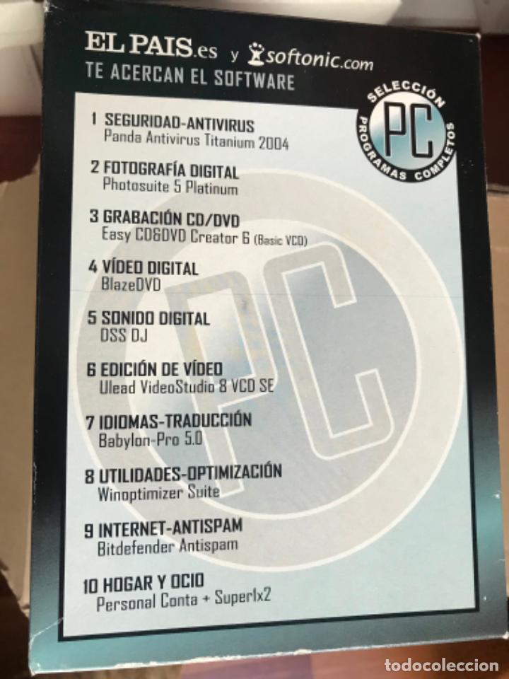 Videojuegos y consolas: PC SELECCI&Oacute;N PROGRAMAS COMPLETOS EL PA&Iacute;S Y SOFTONIC TE ACERCAN EL SOFTWARE 2004 - Foto 2