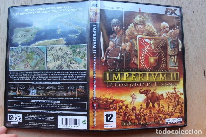 Videojuegos y consolas: JUEGO PC CD-ROM. IMPERIUM II LA CONQUISTA DE HISPANIA - Foto 1