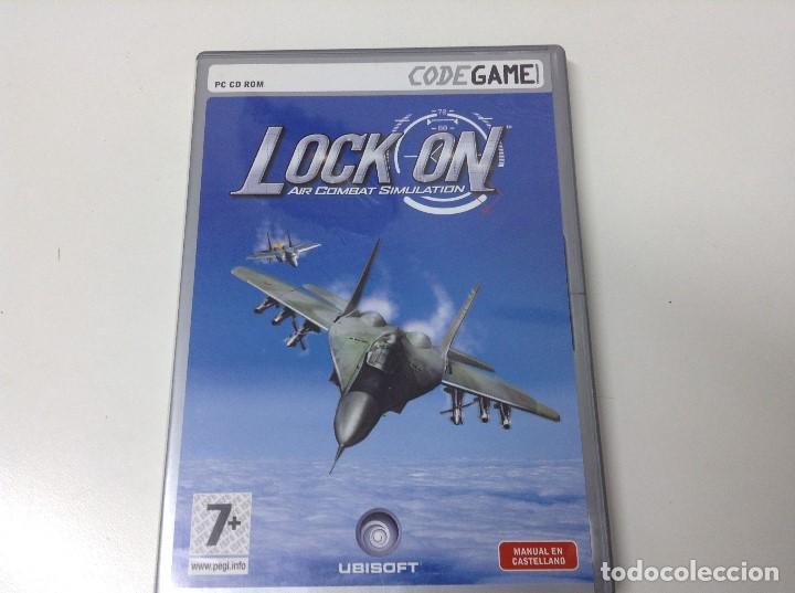 Videojuegos y consolas: LOCK ON AIR COMBAT SIMULATION - Foto 1