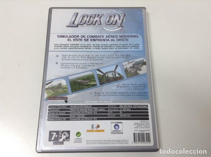 Videojuegos y consolas: LOCK ON AIR COMBAT SIMULATION - Foto 2