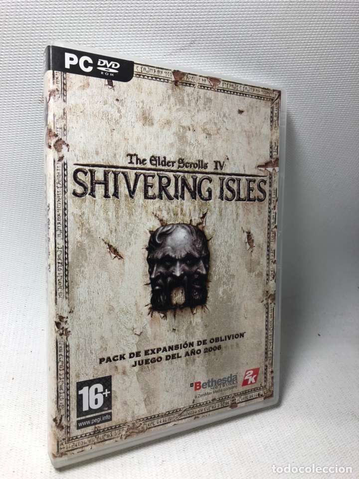 Videojuegos y consolas: JUEGO PC - SHIVERING ISLES - THE ELDER SCROLLS IV - Foto 1