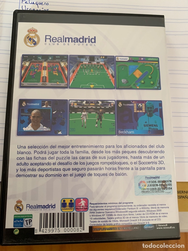 Videojuegos y consolas: LOS JUEGOS DEL REAL MADRID - Foto 2
