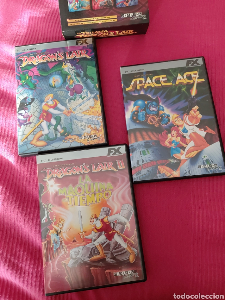 Videojuegos y consolas: Trilog&iacute;a Dragon,s Lair - Foto 2