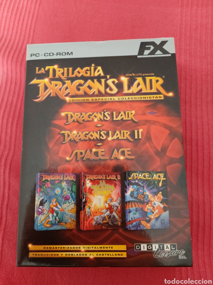 Videojuegos y consolas: Trilog&iacute;a Dragon,s Lair - Foto 1