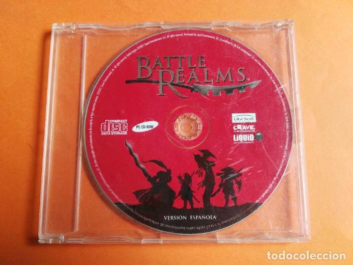 Videojuegos y consolas: BATTLE REALMS PC CD-ROM WINDOWS - Foto 1