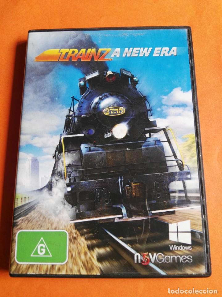 Videojuegos y consolas: TRAINZ A NEW ERA PC CD-ROM WINDOWS - Foto 1