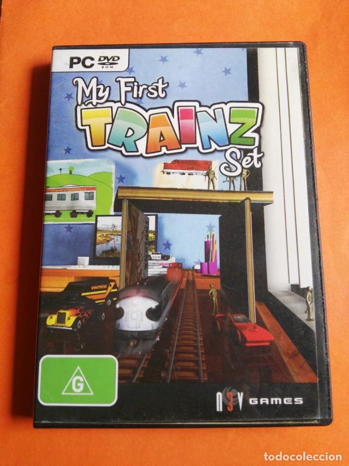 Videojuegos y consolas: MY TRAINZ SET PC CD-ROM WINDOWS - Foto 1