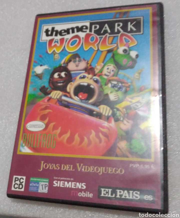 Videojuegos y consolas: Theme park world. PC - Foto 1