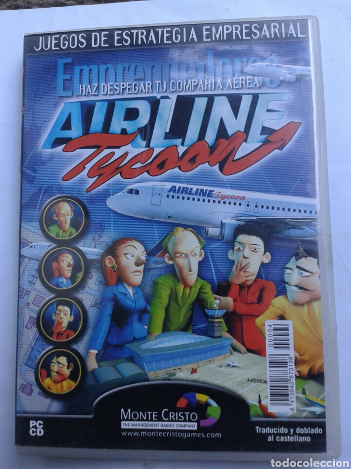 Video Games and Consoles: AIRLINE TYCOON - ESTRATEGIA EMPRESARIAL - PC