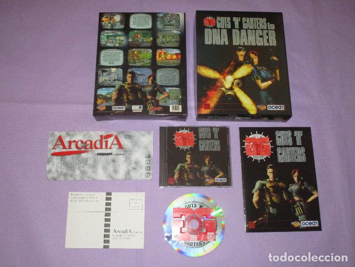 Videojuegos y consolas: GUTS N GARTERS IN DNA DANGER - PC CD-ROM - OCEAN - ARCADIA - Foto 1