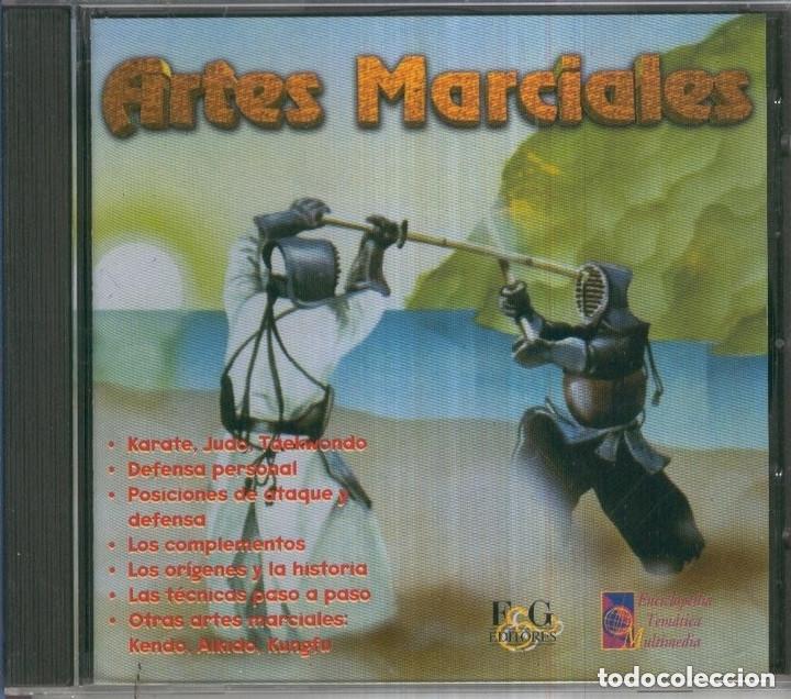 Videojuegos y consolas: CD Multimedia: ENCICLOPEDIA DE ARTES MARCIALES (1997) - Foto 1
