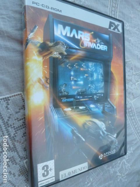 Videojuegos y consolas: MARS INVADER - JUEGO PC.CD.ROM. - Foto 1