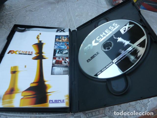 Videojuegos y consolas: FX CHESS PLUS - EL PROGRAMA DE AJEDREZ PARA TODO EL MUNDO - JUEGO PC.CD.ROM. - Foto 3