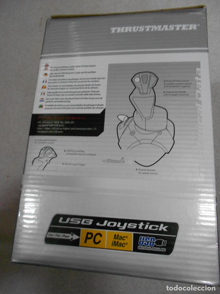 Videojuegos y consolas: MANDO THRUSTMASTER USB JOYSTICK NUEVO EN SU CAJA PILOTAJET - Foto 3