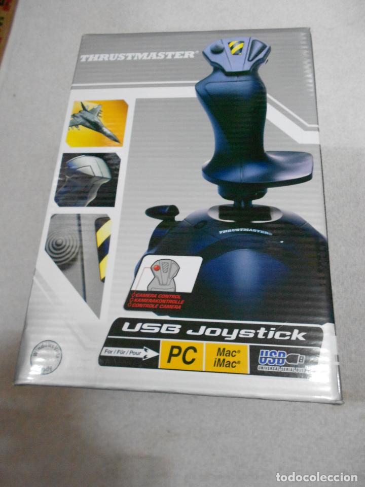 Videojuegos y consolas: MANDO THRUSTMASTER USB JOYSTICK NUEVO EN SU CAJA PILOTAJET - Foto 1