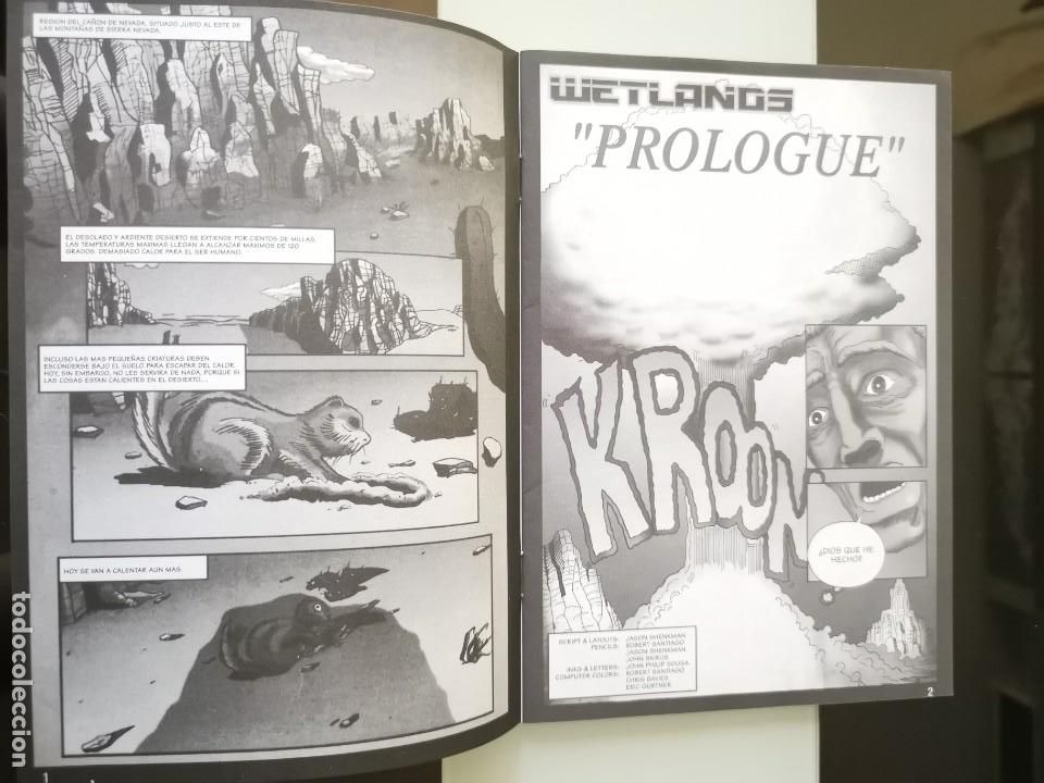Videojuegos y consolas: LIBRO MANUAL INSTRUCCIONES COMIC VIDEOJUEGO PC WETLANDS PROEIN SOFTWARE - Foto 2