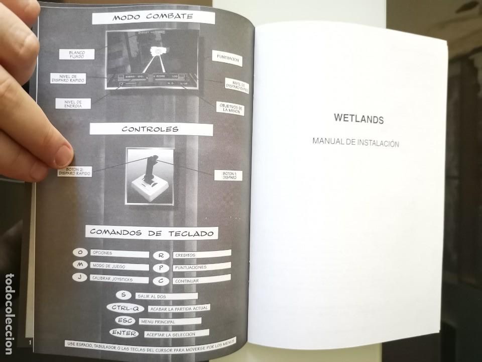 Videojuegos y consolas: LIBRO MANUAL INSTRUCCIONES COMIC VIDEOJUEGO PC WETLANDS PROEIN SOFTWARE - Foto 5
