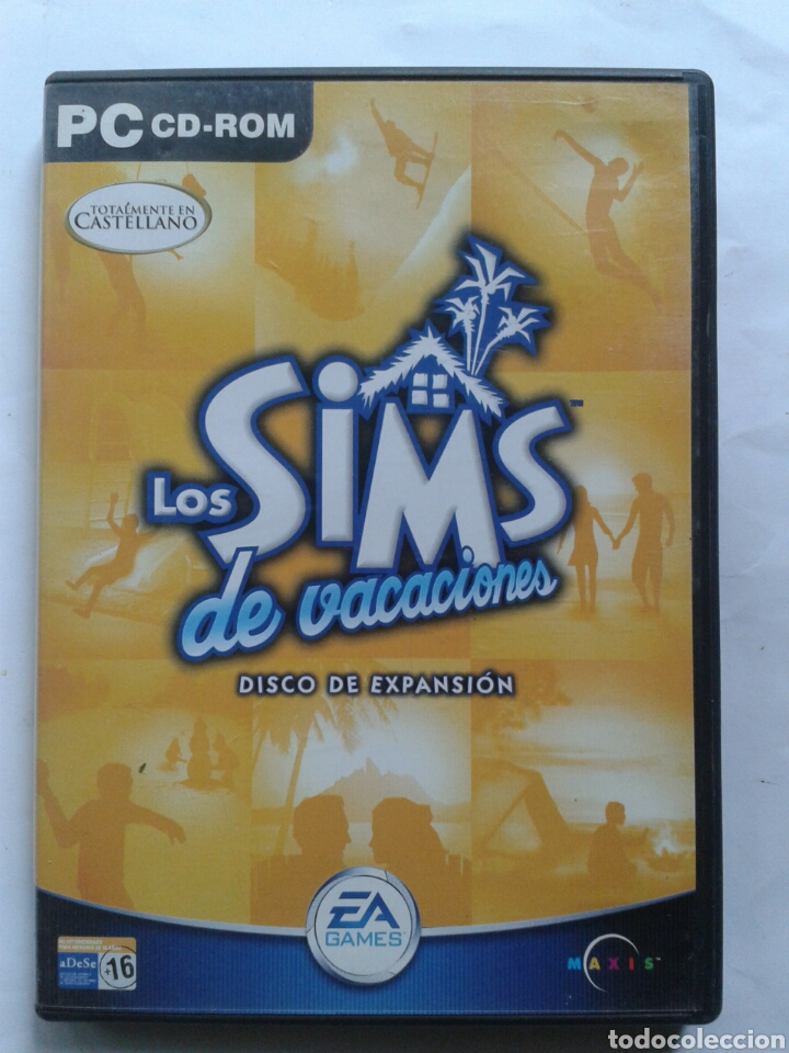 Videojuegos y consolas: LOS SIMS DE VACACIONES - PC - Foto 1