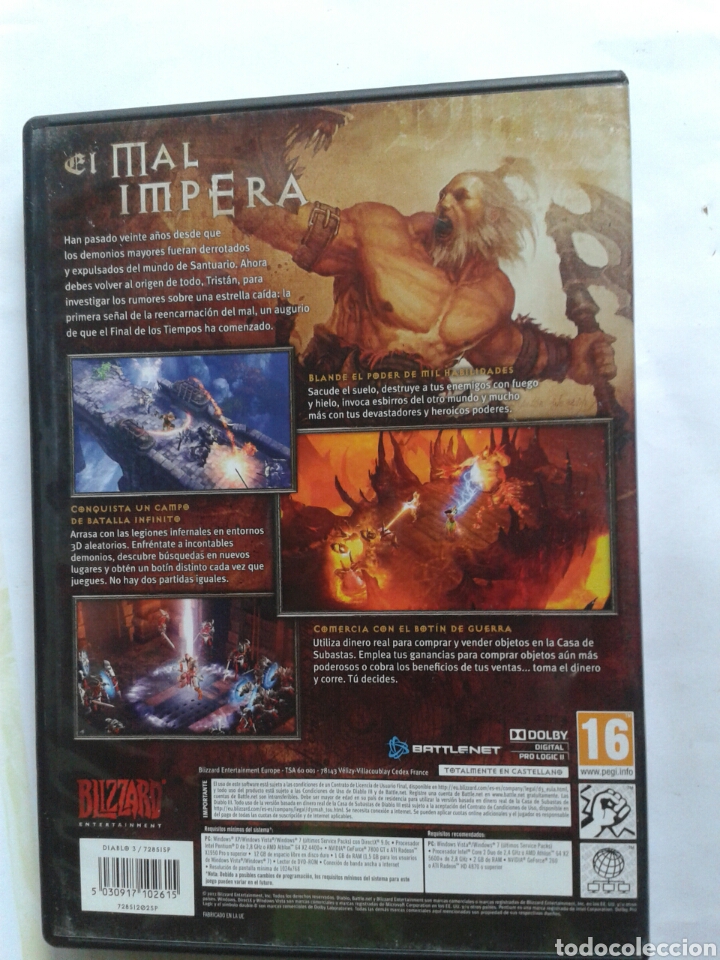 Videojuegos y consolas: DIABLO III - PC - Foto 3