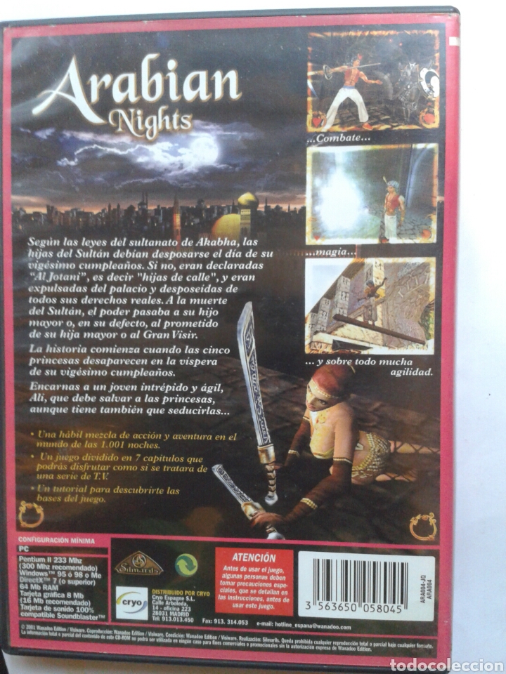 Videojuegos y consolas: ARABIAN NIGHTS - PC - Foto 3