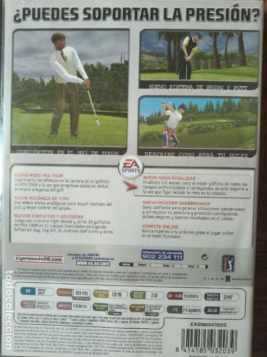 Videojuegos y consolas: TIGER WOODS PGA TOUR 06 - PC CD-ROM - - Foto 3