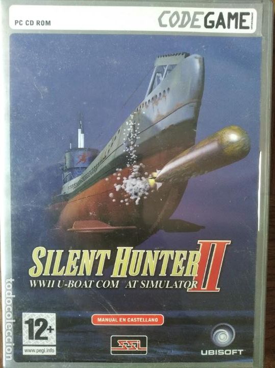Videojuegos y consolas: SILENT HUNTER II, SIMULADOR DE SUBMARINOS - PC CD-ROM - - Foto 1