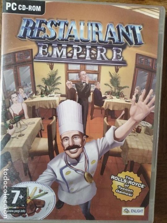 Videojuegos y consolas: RESTAURANT EMPIRE, SIMULADOR DE NEGOCIO - PC CD-ROM - - Foto 1