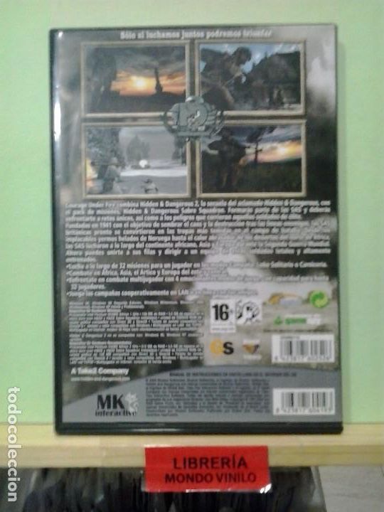 Videojuegos y consolas: LMV - Courage under fire, juego para PC, 5 discos - Foto 4