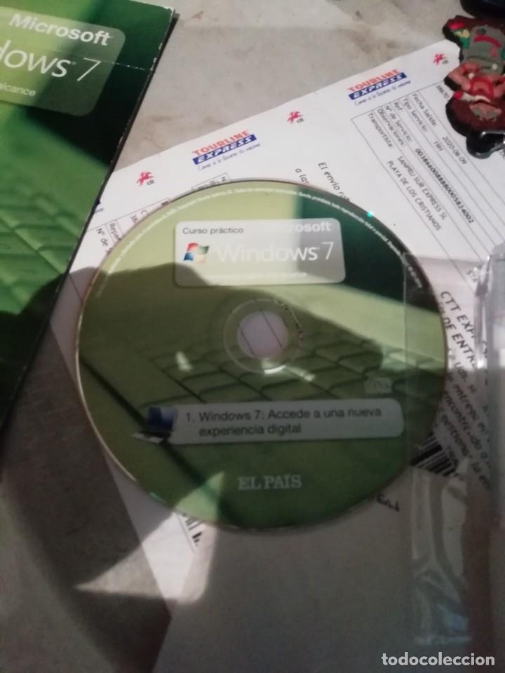Videojuegos y consolas: Antiguo Cd Promocional Windows 7 Curso Usuario - Inform&aacute;t - Foto 3