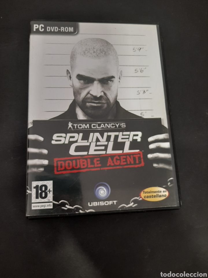 Videojuegos y consolas: PC 47 Tom Clancys Splinter Cell double agent -juego de pc segunda mano - Foto 1
