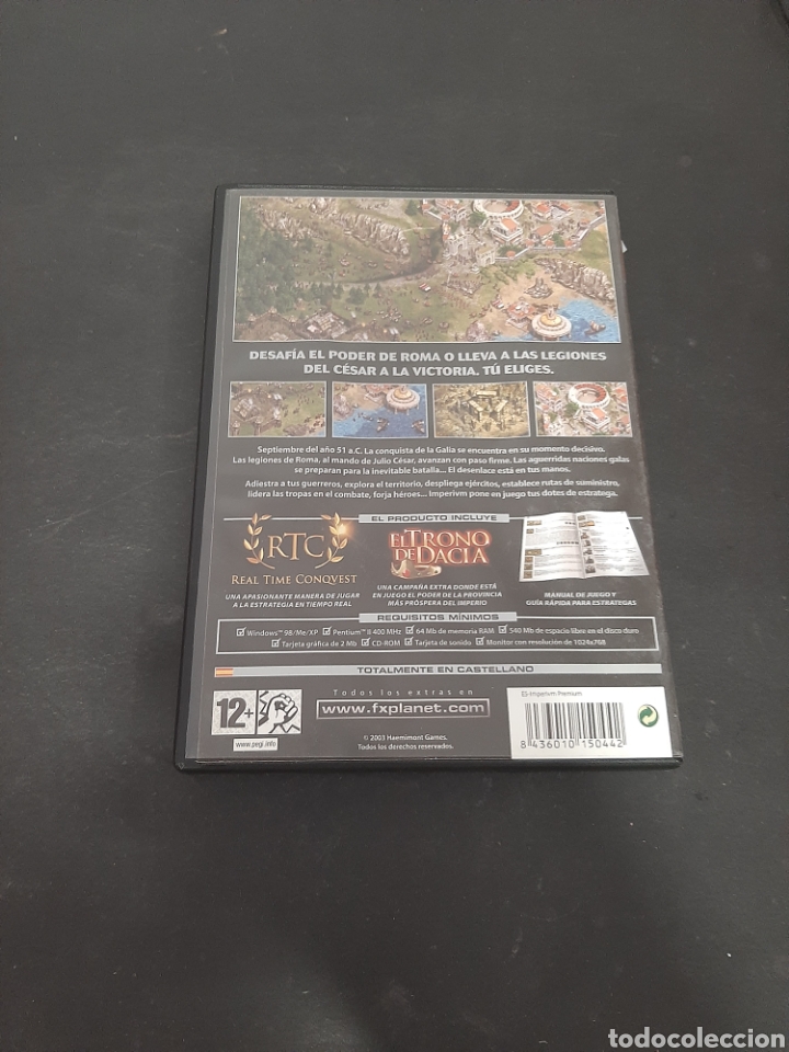 Videojuegos y consolas: PC 76 imperium -juego de pc segunda mano - Foto 2