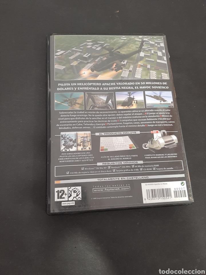 Videojuegos y consolas: PC 119 Apache havoc -JUEGOS DE PC SEGUNDA MANO - Foto 2