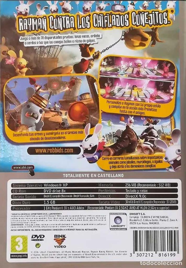 Videojuegos y consolas: Rayman Raving Rabbids. PC (precintado) - Foto 2