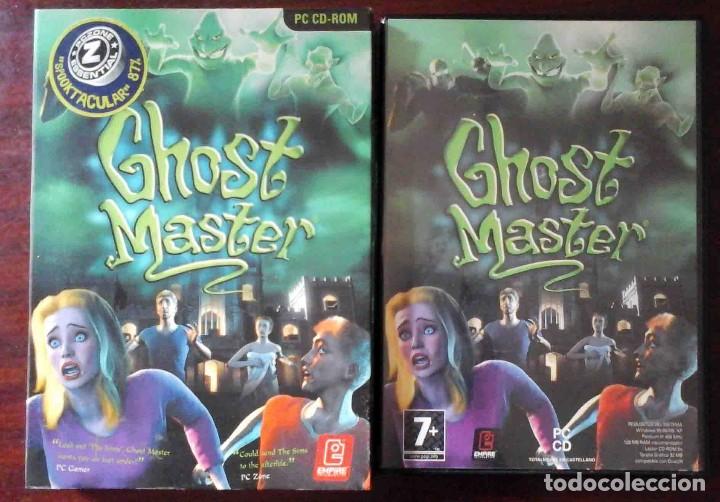 Videojuegos y consolas: PC: Pack Ghost Master: Juego, p&oacute;ster, libro de instrucciones, demos... 2 discos - Foto 1