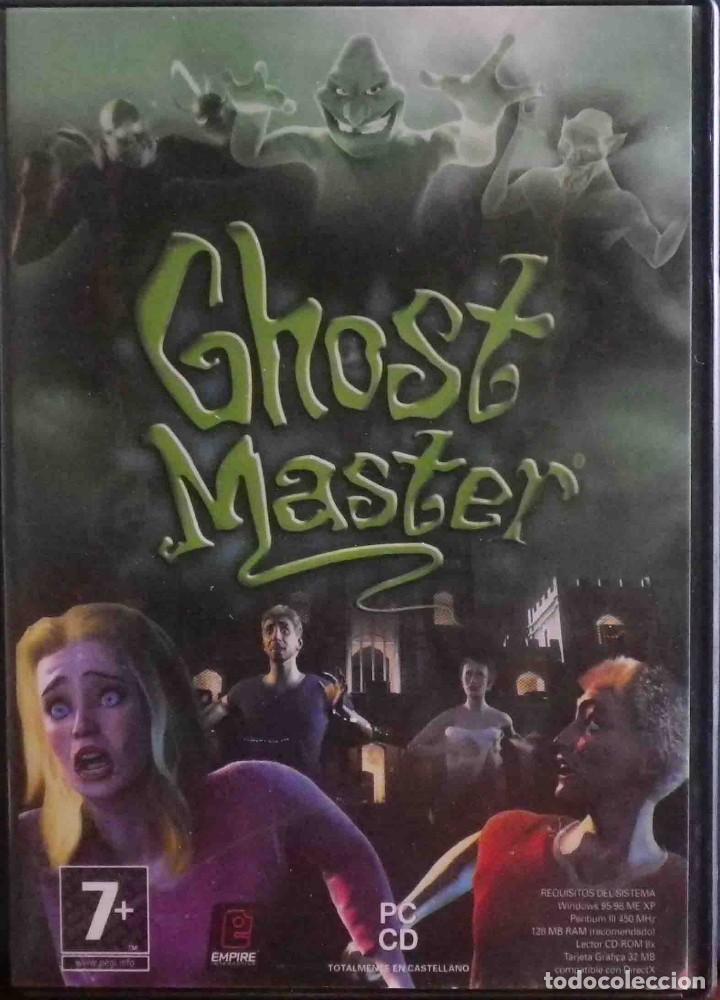 Videojuegos y consolas: PC: Pack Ghost Master: Juego, p&oacute;ster, libro de instrucciones, demos... 2 discos - Foto 3