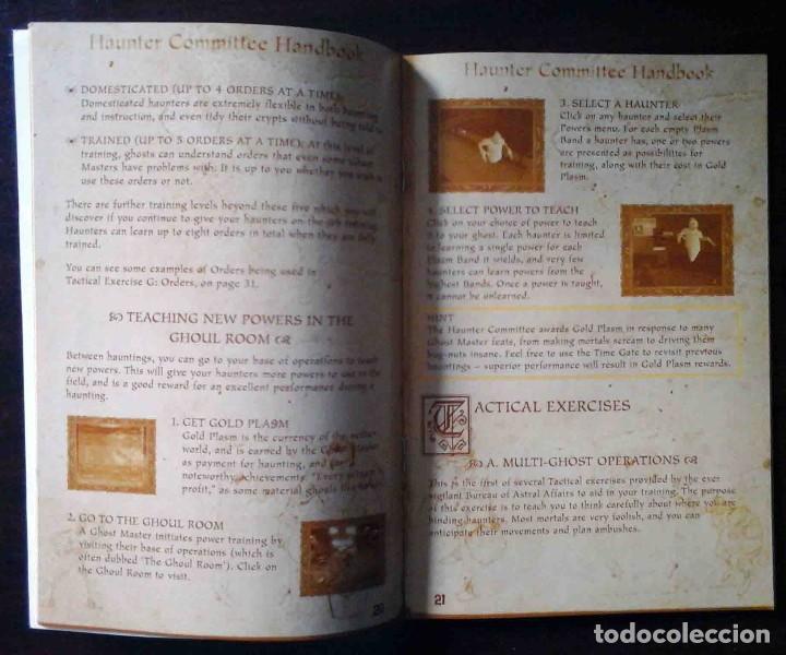 Videojuegos y consolas: PC: Pack Ghost Master: Juego, p&oacute;ster, libro de instrucciones, demos... 2 discos - Foto 10