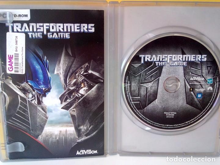 Videojuegos y consolas: PC DVD-ROM. TRANSFORMERS THE GAME. - Foto 3