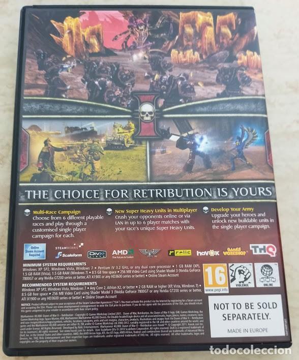 Videojuegos y consolas: WARHAMMER DAWN OF WAR 2 RETRIBUTION - Foto 2