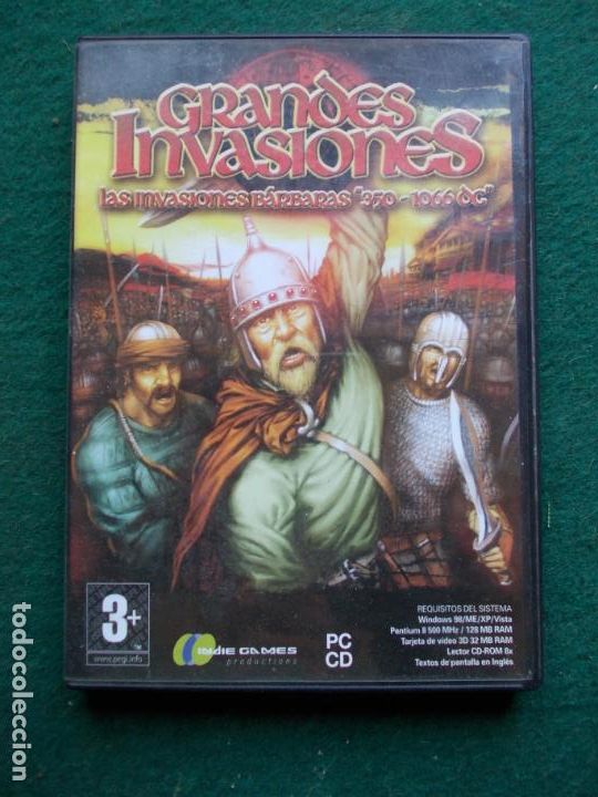 Videojuegos y consolas: PC INVASIONES BARBARAS - Foto 1