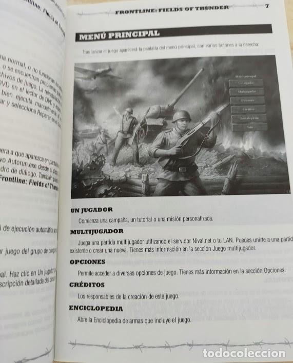 Videojuegos y consolas: FRONTLINE FIELDS OF THUNDER pc dvd rom - Foto 8