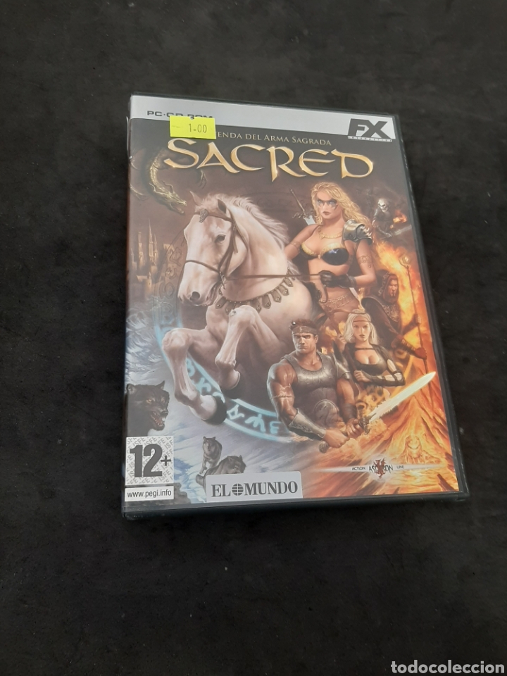 Videojuegos y consolas: PC 154 sacred -JUEGO DE PC SEGUNDA MANO - Foto 1