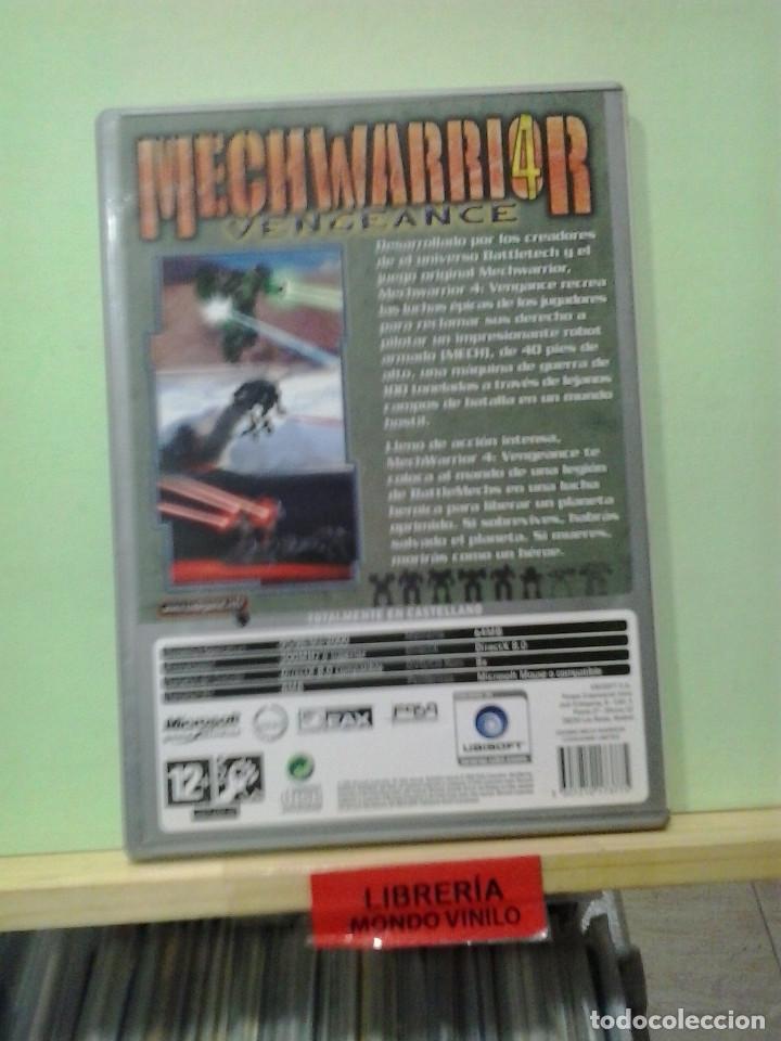 Videojuegos y consolas: LMV - Mechwarrior 4, vengeance - Para PC - Foto 3