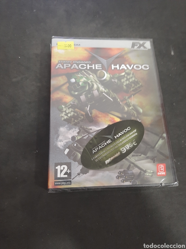 Videojuegos y consolas: PC 186 Apache havoc -JUEGO DE PC SEGUNDA MANO - Foto 1