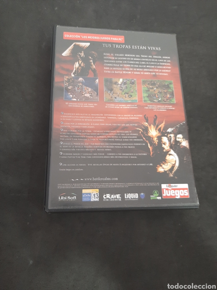 Videojuegos y consolas: PC 231 battle realms -JUEGO DE PC SEGUNDA MANO - Foto 2